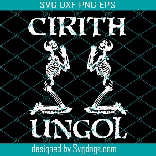 Praying Skeleton Cirith Ungol Svg, Skeleton Svg, Ungol Svg, Skull Svg