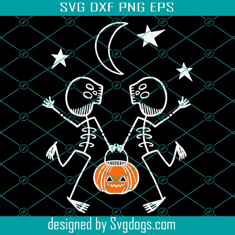 Dancing Skeletons Svg, Halloween Svg, Pumpkin Svg Dancing Skeletons Svg, Halloween Svg, Pumpkin Svg