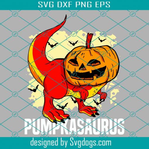 Cute Dinosaur Pumpkin Funny Halloween Svg, Dinosaur Svg, Pumpkin Svg, Funny Halloween Svg