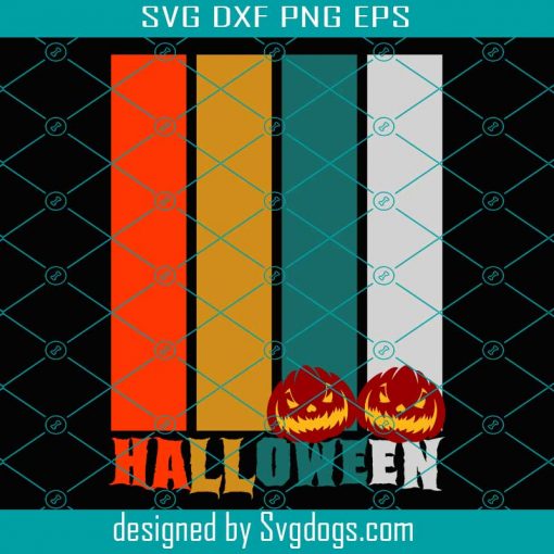 Colorful Halloween Svg, Pumpkin Svg, Halloween Svg