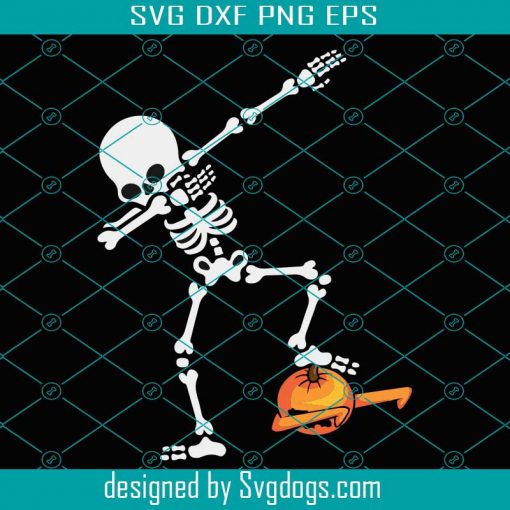 Dabbing Halloween Svg, Skeleton Dabbing Svg, Skeleton Halloween Svg, Skeleton Dancing Svg