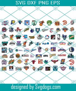 NBA Basketball Team Logos Svg Bundle, Nba Logo Bundle Svg, Basketball Svg, Basketball Teams Usa Logos Svg, Who Is On The Nba Logo Svg, Basketball Teams Svg