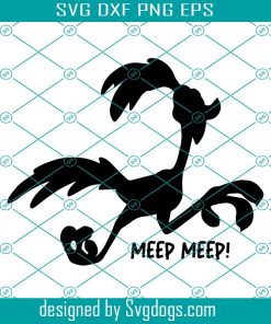 Road Runner Meep Meep! Svg, Wile E. Coyote And The Road Runner Looney Tunes Animated Cartoon Svg, Road Runner Transparent Background Svg