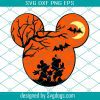 Mickey Halloween Svg, Disney Svg, Halloween Svg, Mickey Ears Halloween Svg