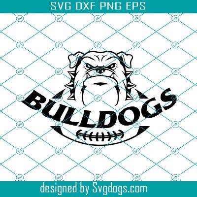 Bulldogs Svg, Football Svg, Bulldogs Football Svg, Football Mom Shirt Svg