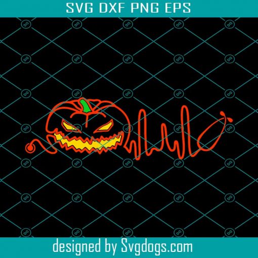 Funny Halloween Nurse Doctor Heartbeat Pumpkin Svg, Halloween Svg, Pumpkin Svg, Nurse Svg