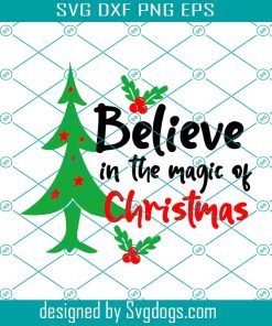 Unity Believe In The Magic Of Christmas Svg, May Your Christmas Sparkle Svg, Christmas Svg