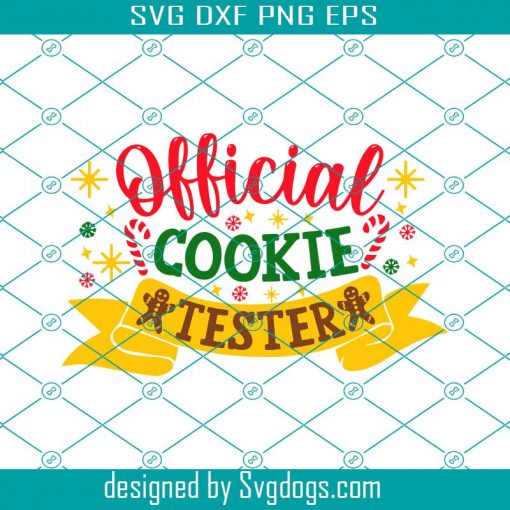 Official Cookie Tester Svg, Cookie Svg, Trending Svg