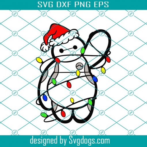 Christmas Lights Svg, Christmas Svg, Holiday Svg, Christmas Hat Svg