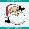 Disney Gang Santa Svg, Merry Christmas Svg, Disney Svg, Santa Svg