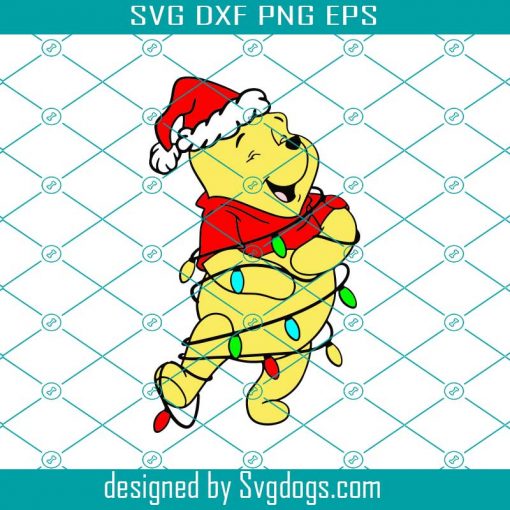 Christmas Svg, Christmas Lights Svg, Holiday Svg, Disney Svg