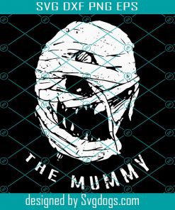The Mummy Svg, Halloween Svg, Skull Svg