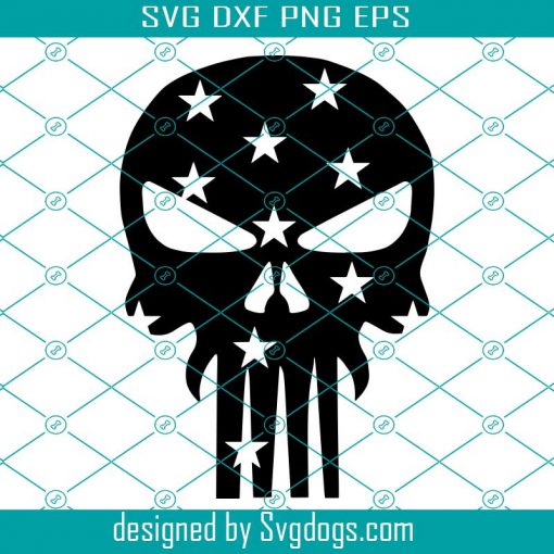 Black Skull Svg, Halloween Svg, Skull Svg