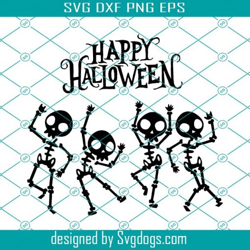 Happy Halloween Skeleton Svg, Funny Halloween Svg, Halloween Witches Svg, Halloween Party Svg