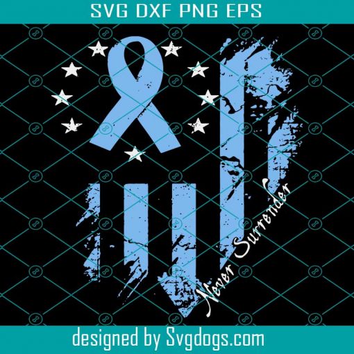 Breast Cancer Svg, Thyroid Disease Awareness Heart Ribbon American Flag Never Surrender 4th Of July Svg, 4th Of July Svg