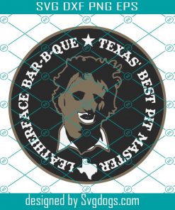 Leatherface Bar B Que Svg, Leatherface Horror Movie Svg, Halloween Svg, Leatherface Svg