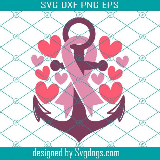 Breast Cancer Pink Ribbon Svg, Cancer Awareness Svg, Breast Cancer Svg