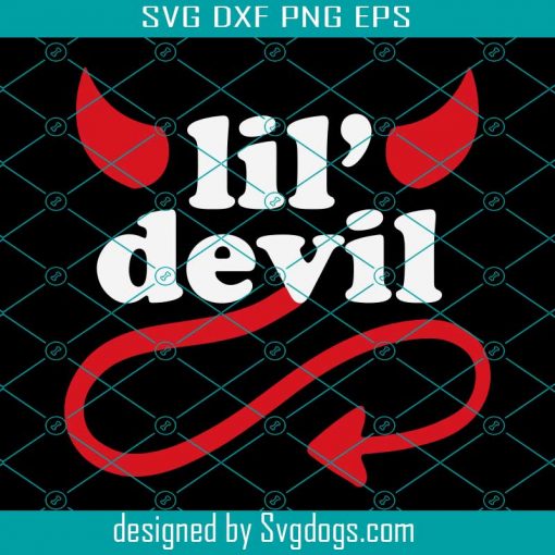 Lil Devil Svg, Pin On Baby First Svg, Baby Svg, Trending Svg
