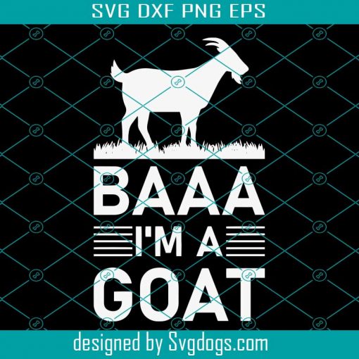 Baaa Im A Goat Funny Halloween Party Animal Costume Svg, Baaa Im A Goat Svg, Halloween Svg