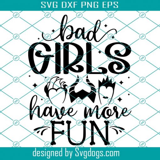 Bad Girls Have More Fun Witch Halloween Costume Svg, Bad Girls Svg, Halloween Svg