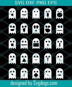 Ghost SVG Bundle, Halloween SVG, Ghost SVG