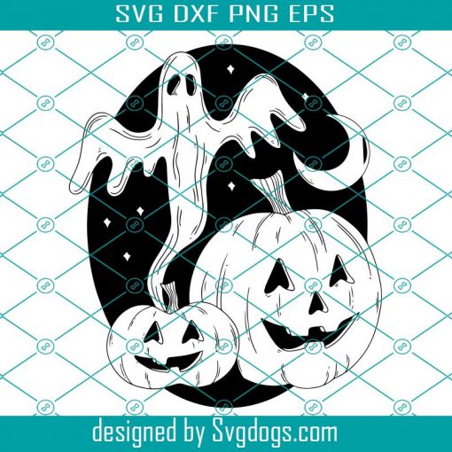 Spooky Svg, Boo Svg, Halloween Svg, Pumpkin Svg