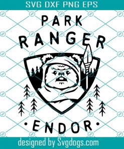 Endor Park Ranger Svg, Official Endor Park Ranger Svg, Star Wars Heather Grey Svg