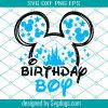 Birthday Crew Svg, Birthday Girl Svg, Mouse Ears Svg, Mini Birthday Svg