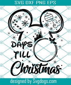Christmas Countdown SVG, Santa Claus is Coming to Town svg