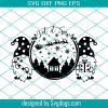 Christmas Gnomes Stencil Svg, Let It Snow Svg, Santa sleigh Svg, Christmas Night Svg