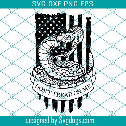 Gadsden Flag Don’t Tread On Me 2nd Amendment Svg, Don’t Tread On Me Svg