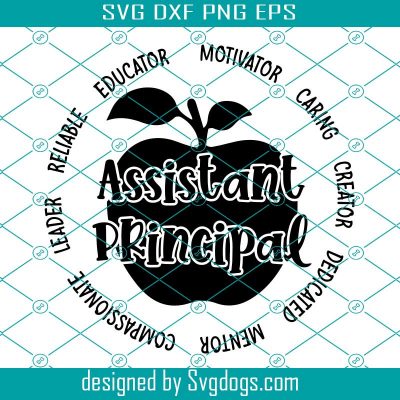 Assistant Principal Svg, Back to School Svg, School Svg, Kids Svg ...