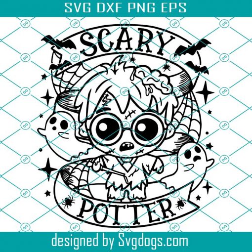 Scary Zombie Wizard Svg, Funny Halloween Svg, Boo Svg