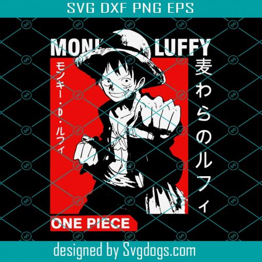 Mugiwara No Luffy Svg, Standard Svg, Movie Svg