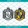 High Detail Hogwarts School Crest Emblem Colour Svg, Hogwarts Svg, School Svg