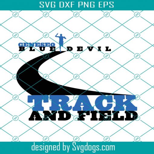 Geneseo Track And Field Svg, Sport Svg, Geneseo Track Svg