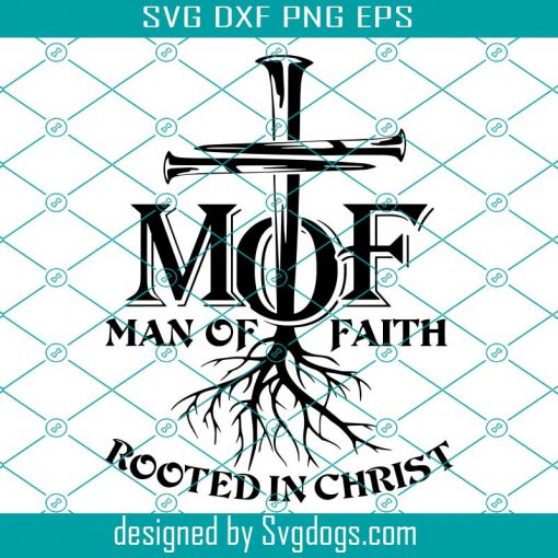 Man Of Faith Svg, Rooted In Christ Svg, Cross Nails Svg, Jesus King Of Kings Svg, Christian T Shirt Svg, Christian Mens Svg, Mens Ministry Svg