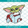 Baby Alien Svg, Cute Baby Yoda Svg, Baby Yoda Tied Svg, Yoda Alien Svg