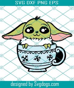 Baby Alien Svg, Cute Baby Yoda Svg, Baby Yoda Tied Svg, Yoda Alien Svg