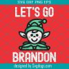 Lets Go Brandon Svg, Christmas  Svg, Let’s Go Brandon Christmas Eve Holiday Santa Svg