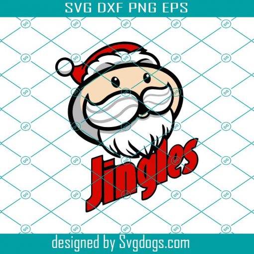 Jingles Svg, Christmas Svg, Santa Svg, Holiday Svg