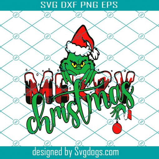 Grinch Svg, Grinchmas Svg, Christmas Svg, Santa Svg