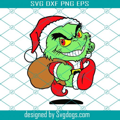 Grinch Bros Svg, Grinch Svg, Grinchmas Svg, Christmas Svg, Santa Svg