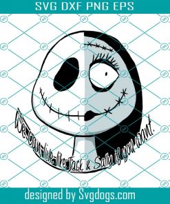 Jack & Sally Svg, Jack Skellington Svg, The Nightmare Svg, Halloween Svg