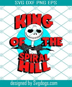 King Of The Spiral Hill Svg, Jack Svg, Christmas Svg