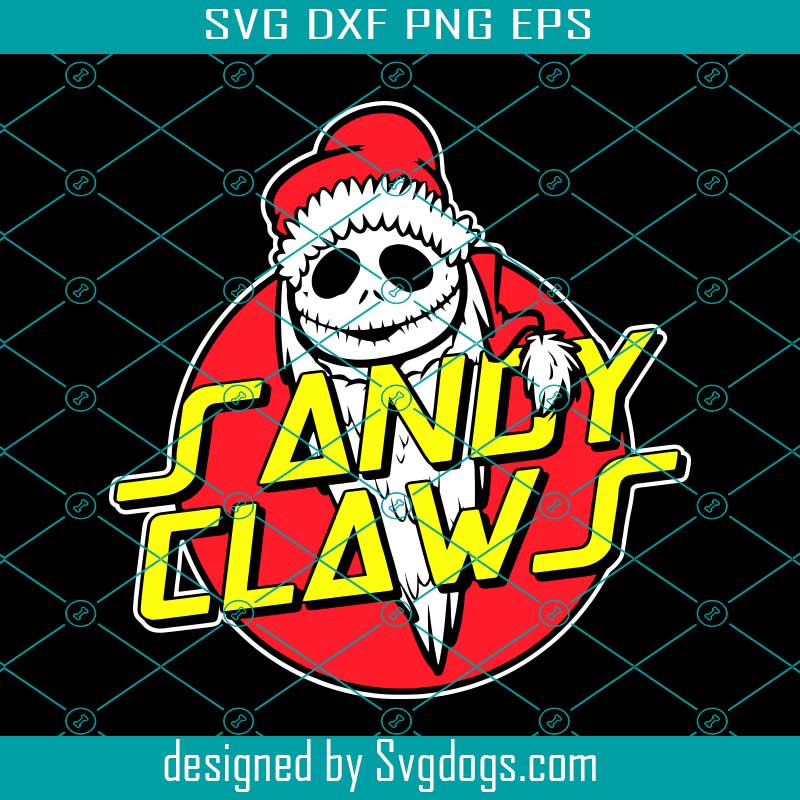 Sandy Claws Svg, Christmas Svg, Jack Svg, Holiday Svg - SVGDOGS.COM