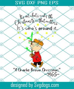Charlie Brown Svg, Christmas Tree Svg, Christmas Decorations Svg
