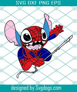 Superhero Svg, Superhero Stitch Svg, Stitch Svg, Disney Svg