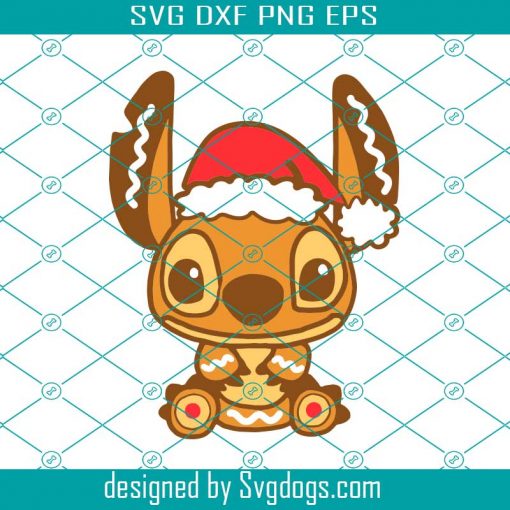 Alien Gingerbread Cookie Svg, Christmas Svg, Santa Svg, Disney Svg