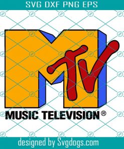 MTV Svg, Music Television Svg, Music Svg